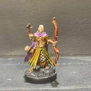 Hand painted reaper miniatures undead Elf archer