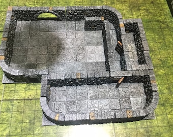 Custom build your own 3D printed dungeon tiles set ( don’t buy the listing outright, send a message and I will set up a custom order)