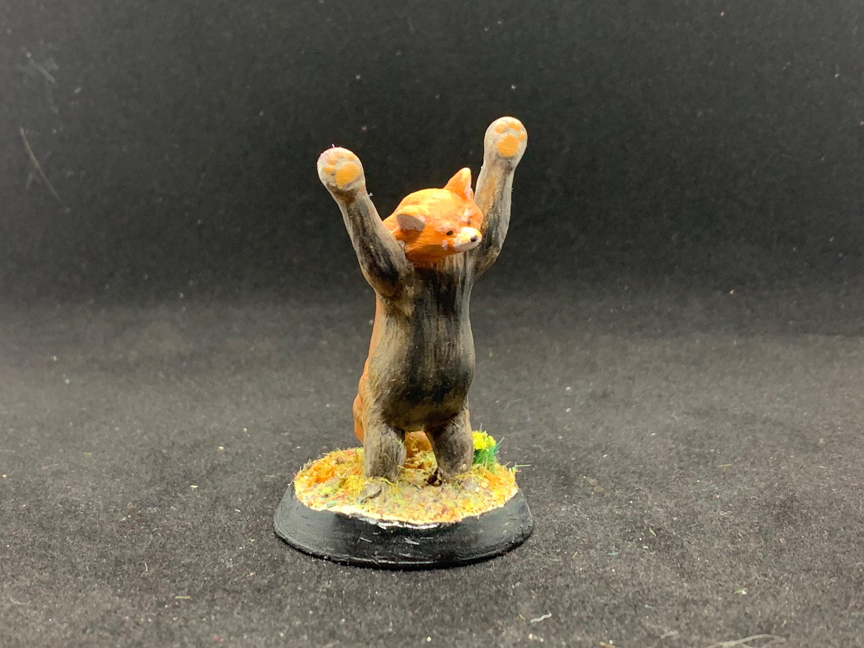 Hand Painted 3d Printed Red Panda Models - Etsy