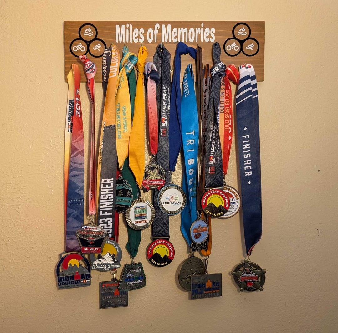 Medal Holder For Triathletes Triathlon Medal Display Medal Awards medal-holder-for-triathletes-triathlon-medal-display-medal-awards