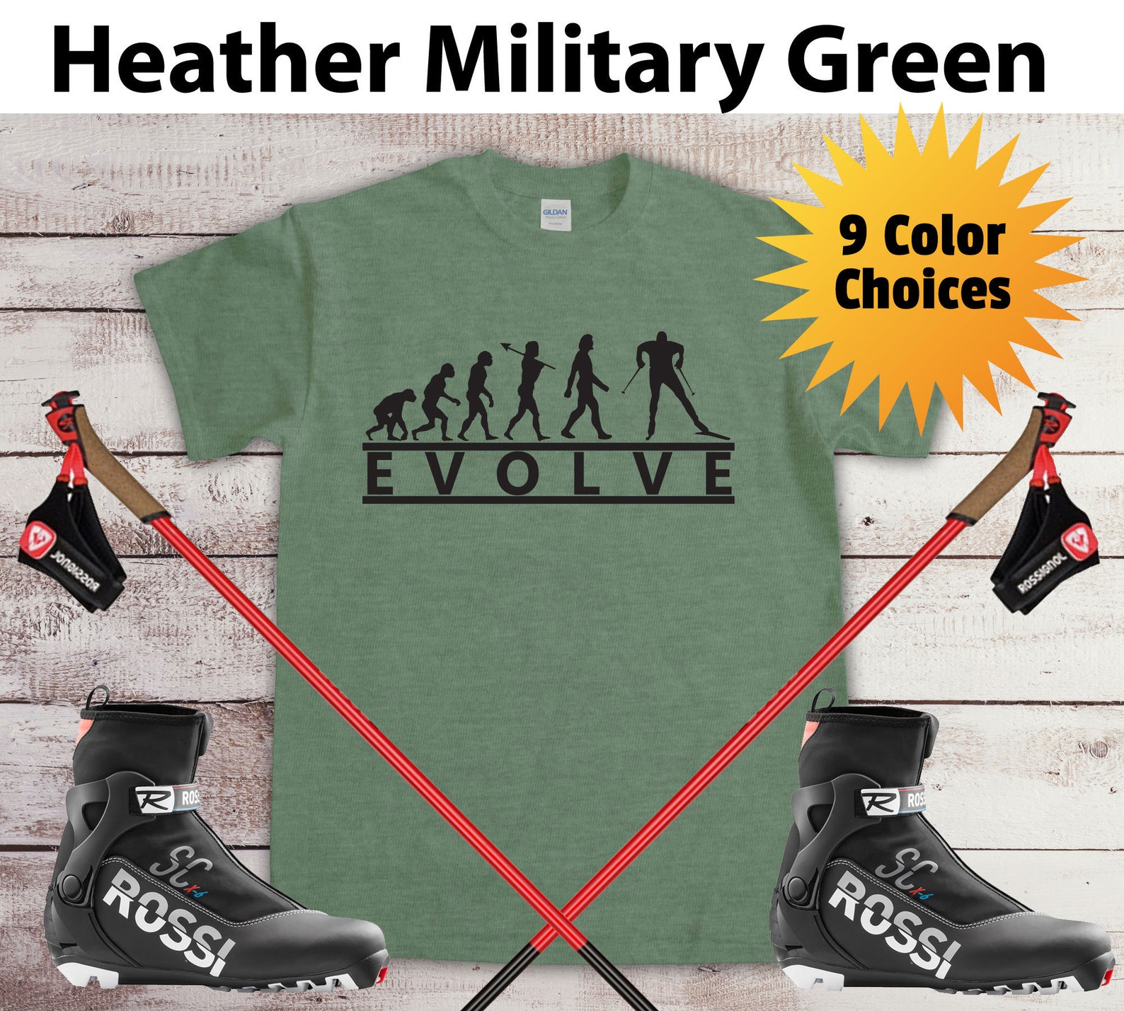 Cross Country Skiing Shirt gift for Cross Country Skierskate Etsy