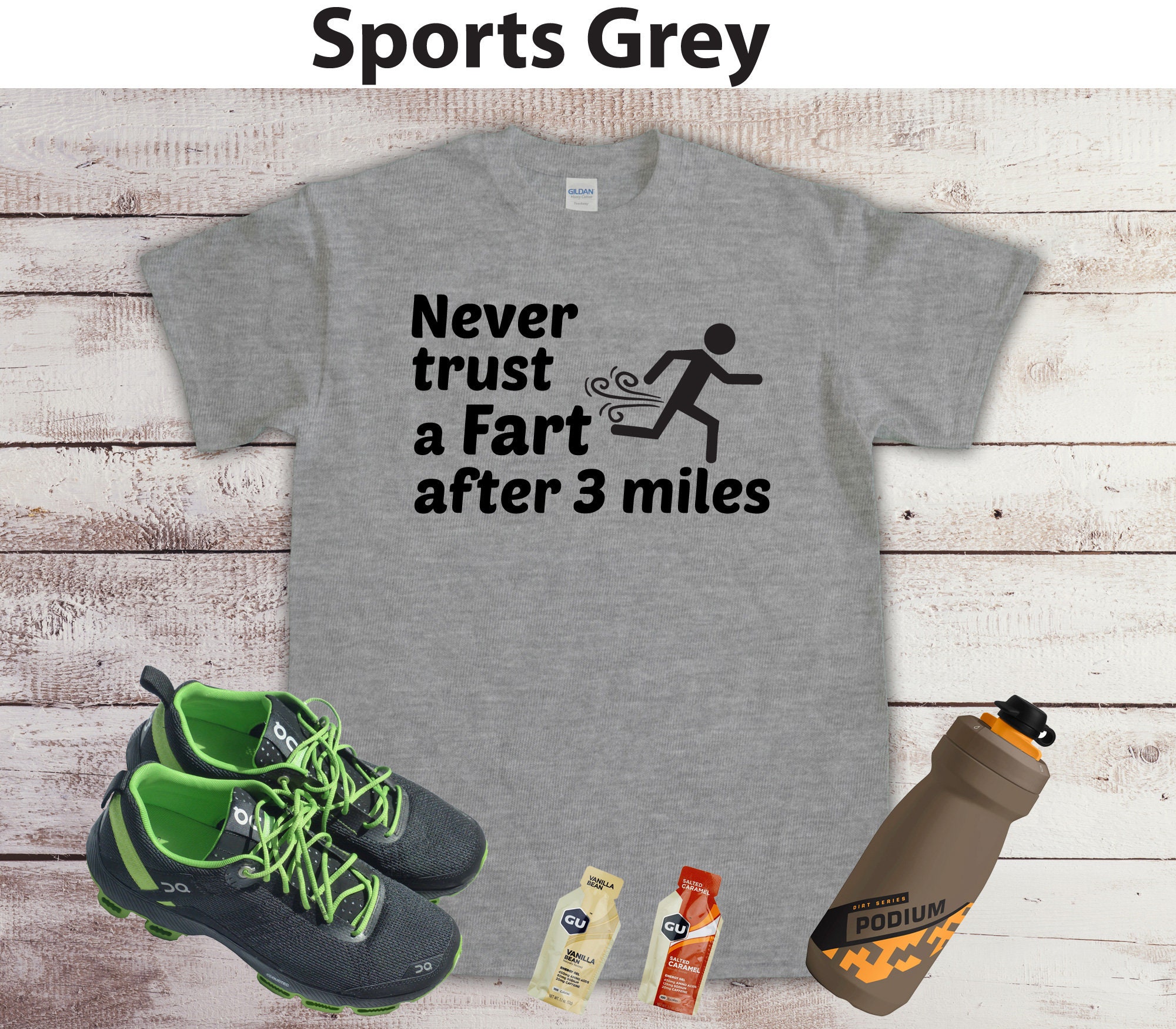Never Trust a Fart Shirt for Runner Running Shirt Gift for Etsy
