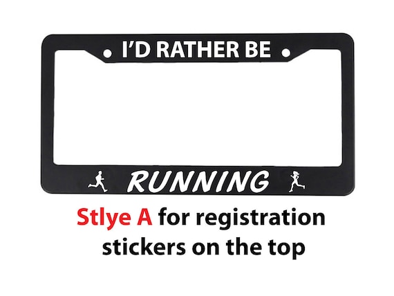 License plate runner hotsell