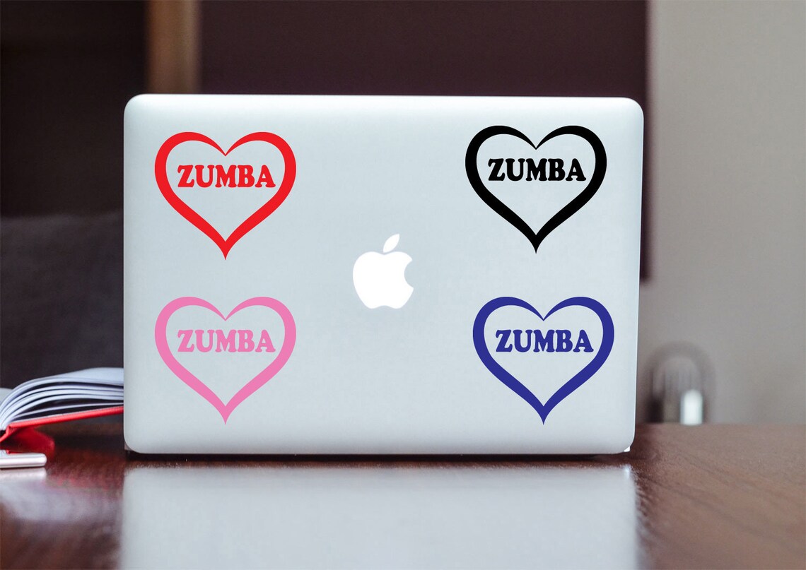 I Love Zumba Sticker Zumba Decal Gift for for Zumba Lover Etsy