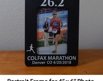 Marathon Frame Half Marathon Frame, Runner Gift, 5k 10k 13.1 26.2 Frame 26.2 Frame.