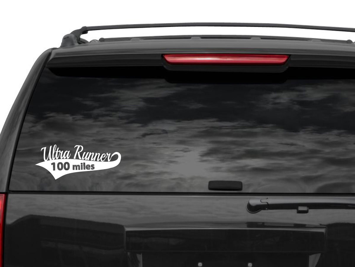 Ultra Racing Bar Sticker Ultra Runner Decals – Sticker. Ultra Running Decals. 50K, 50 Mile, 100K ...