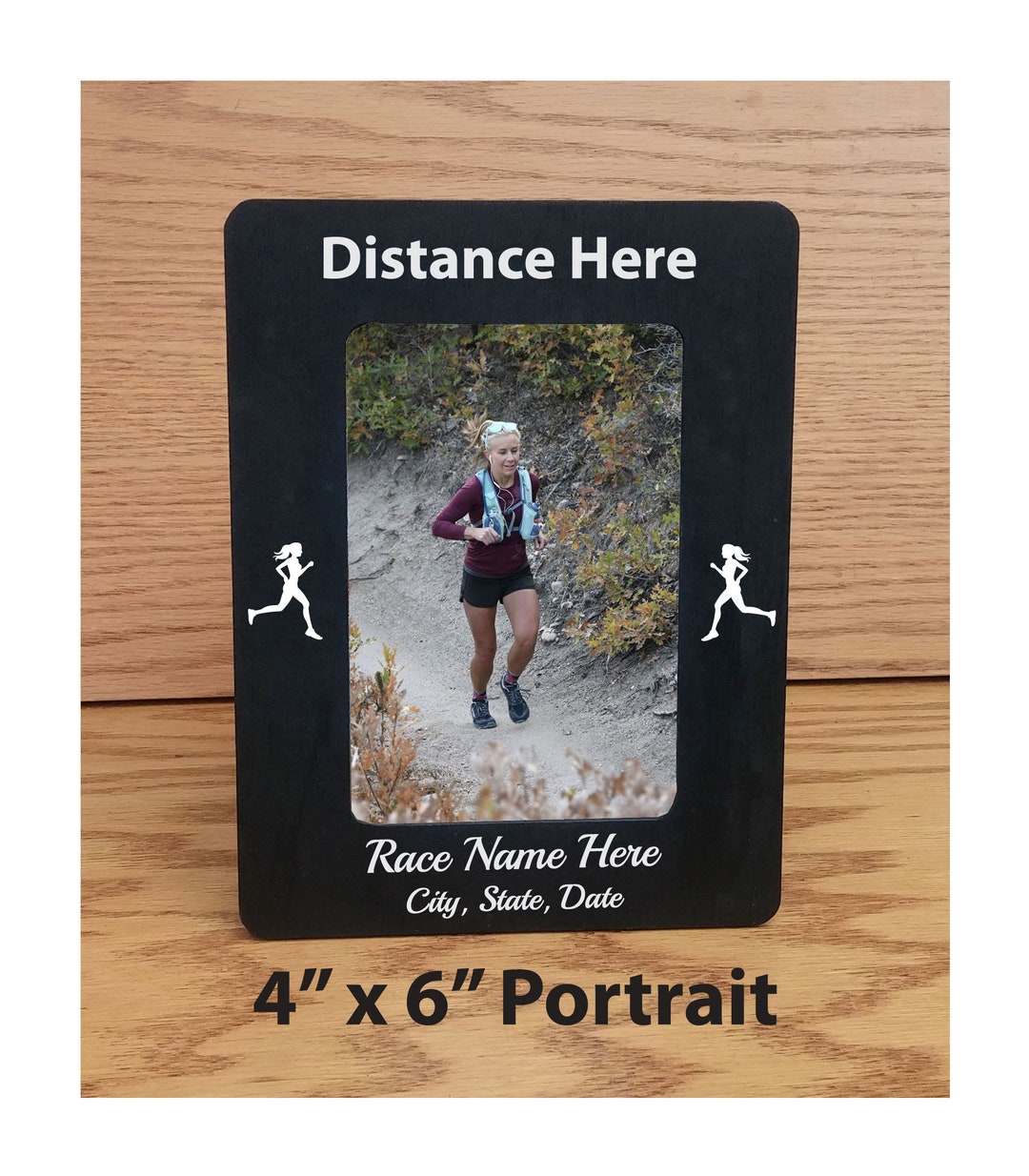 Ultra Runner Photo Frame, Gift for Ultra Trail Runner, Picture Frame