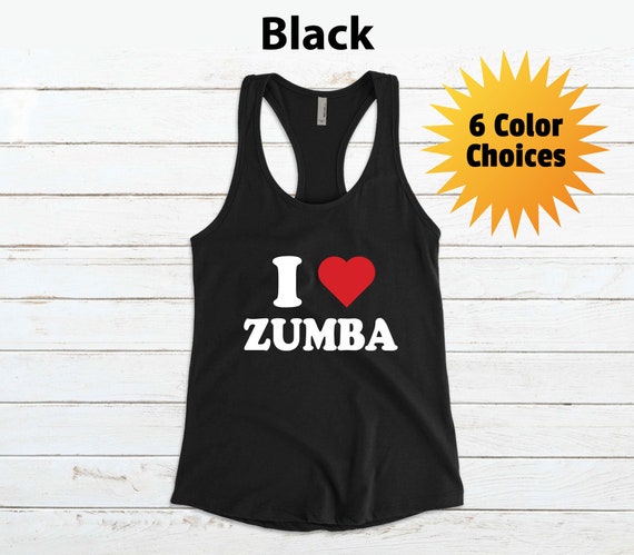 Lima Analgésico filete I Love Zumba Shirt Womens Tank Top Shirt Zumba Tank Top - Etsy