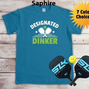 Funny Pickleball Shirt, Designated Dinker,  Gift for Pickleball Player, Pickleball Gift, Pickleball Player Shirt