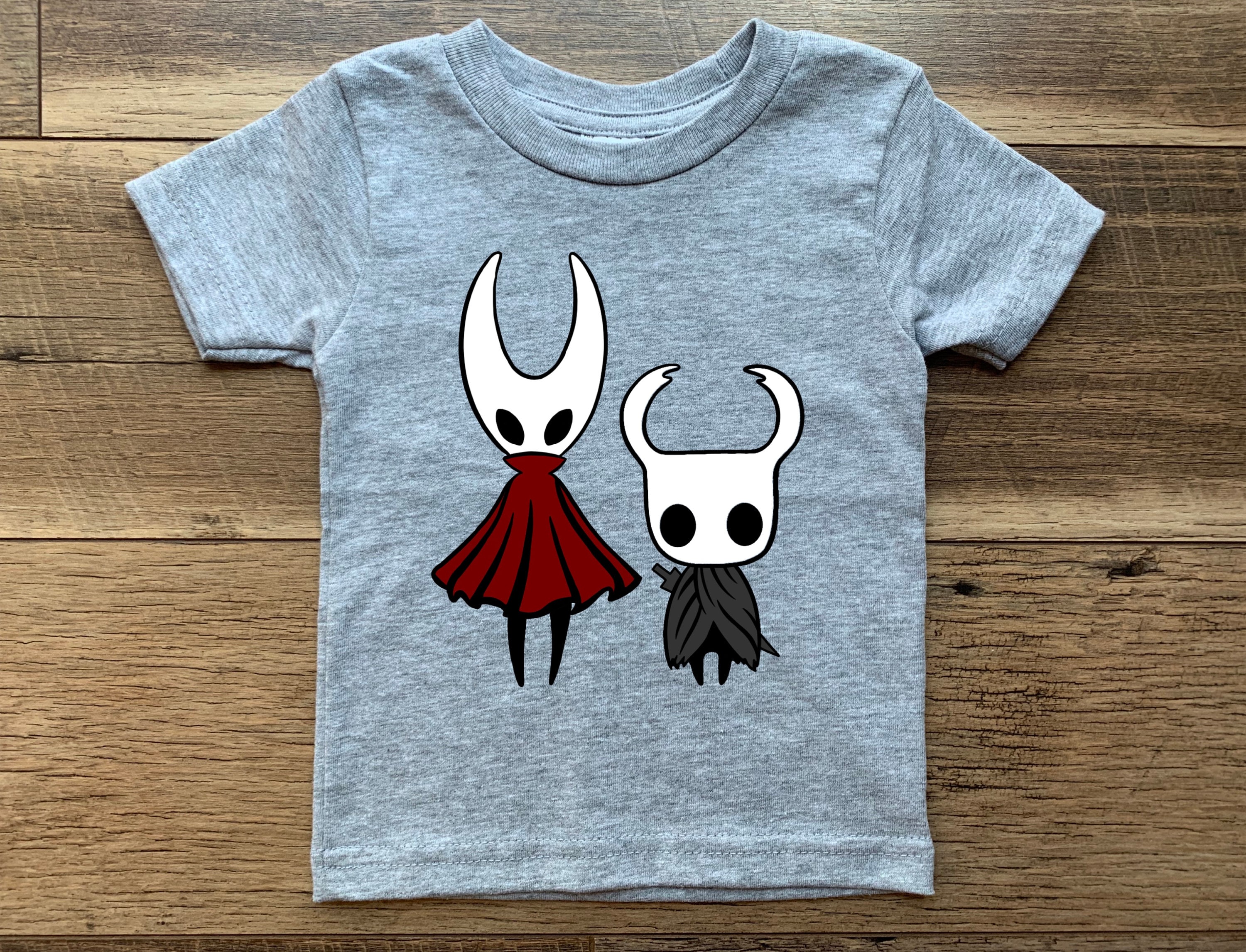 Hollow Knight and Hornet-adult/baby/kid-tshirt/bodysuit