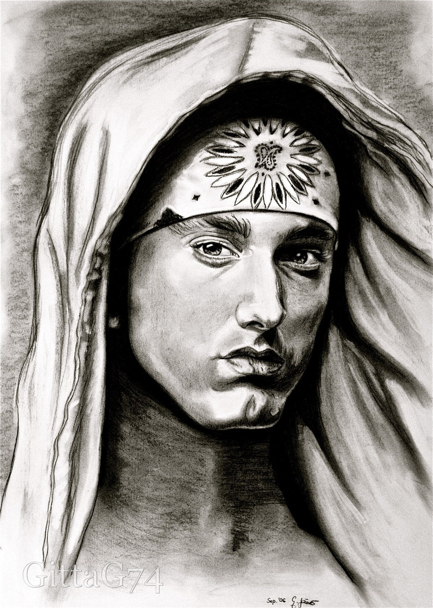Eminem portrait - Etsy 日本