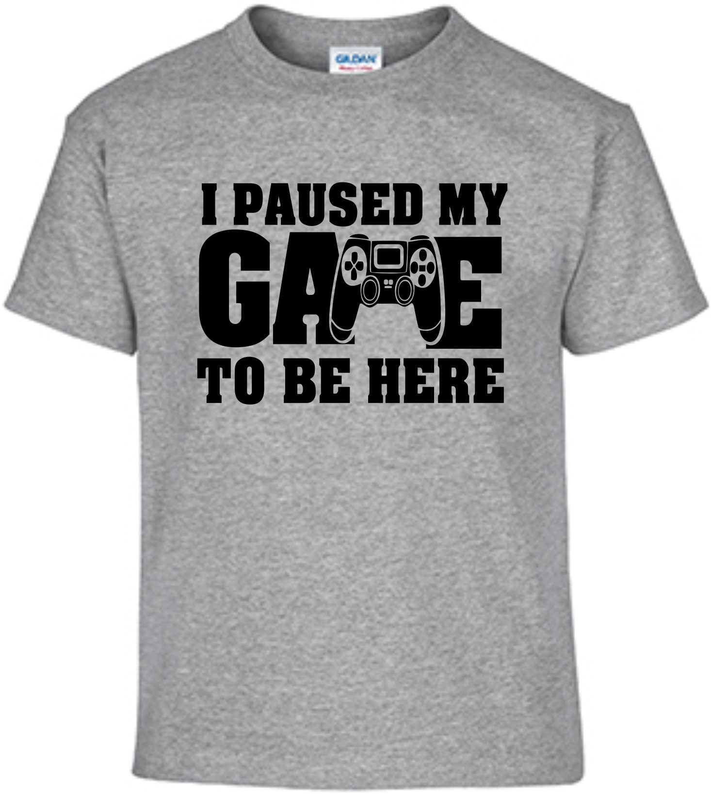 Paused My Game to be Here Shirt Gamer Birthday Shirt Gamer | Etsy