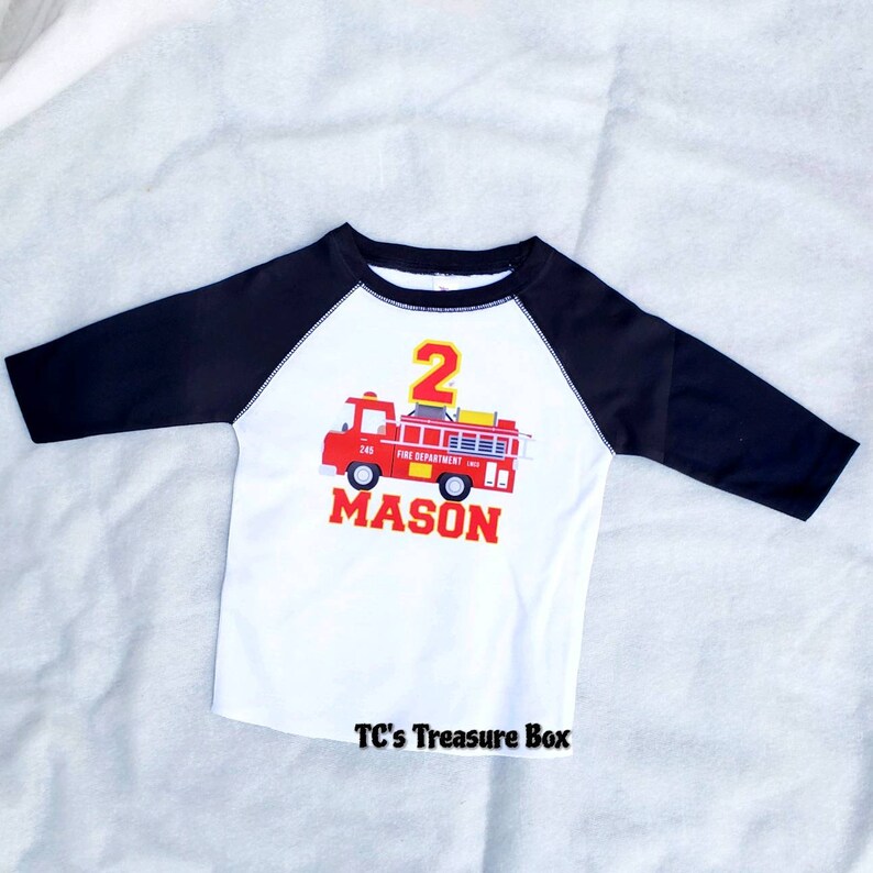 Firefighter Puzzle Puzzle Party Favor Personalized Puzzle Fire Truck