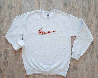 nike floral sweater