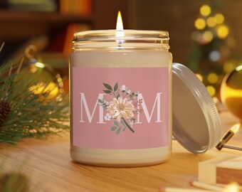 MOM Pink Grapefruit Scented Candle, 9oz