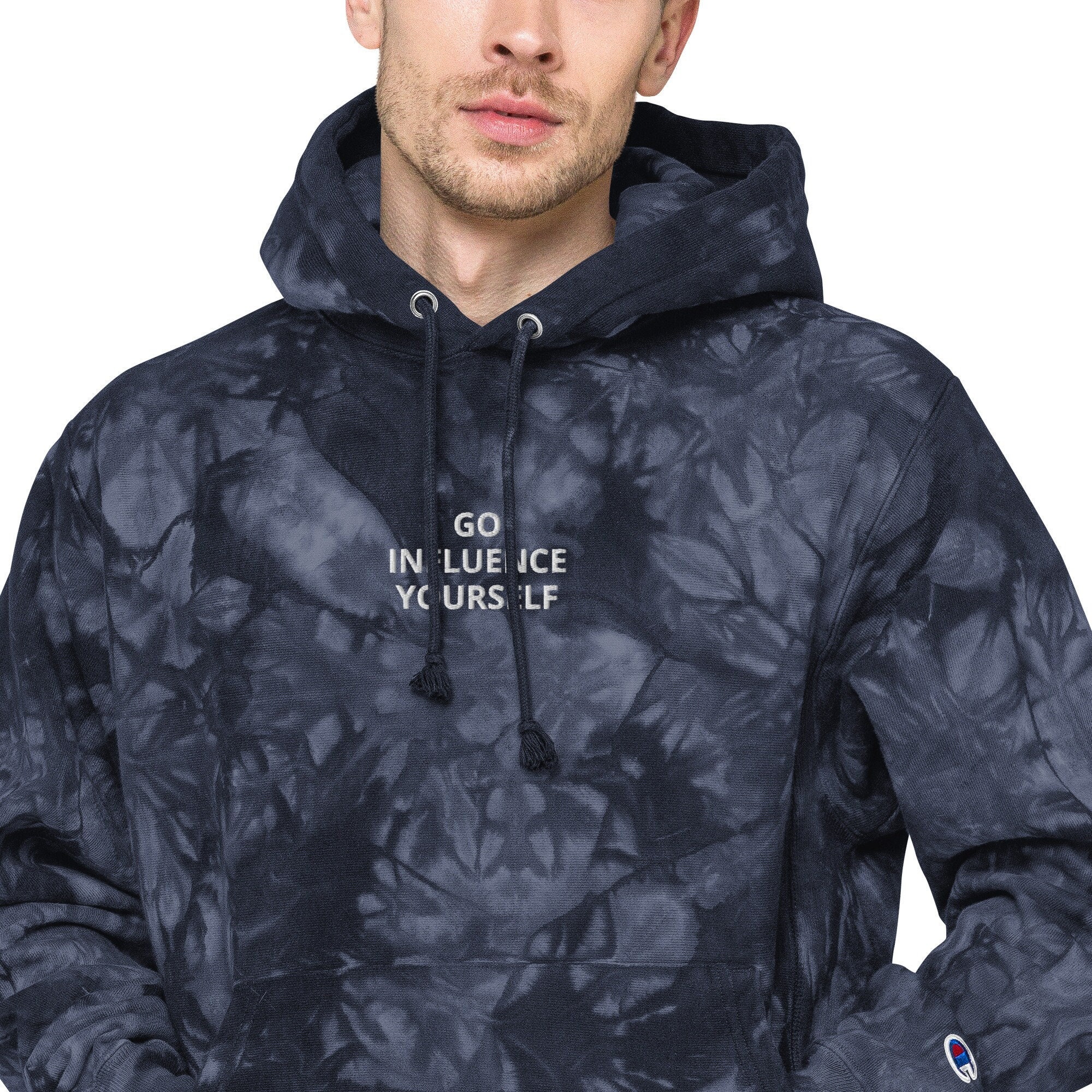 Champion scrunch dye reverse weave pullover hoodie sale