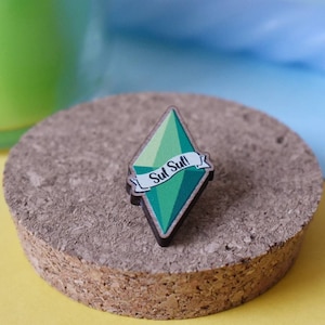 The Sims 4 Sul Sul Plumbob Pin