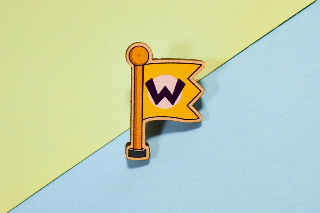 Pin’s Super Mario Wario – Badge Nintendo 2x2 Cm – Sans Support