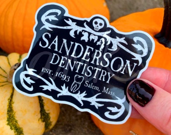 Halloween dental sticker, Cute Halloween dentistry sticker, Rdh sticker, dental assistant sticker, dentist sticker