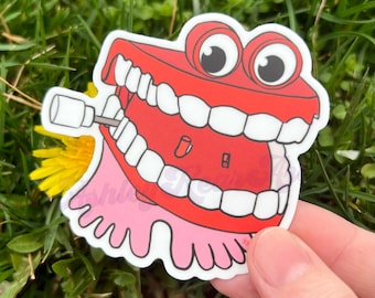 Funny dental sticker,  dental sticker, Rdh sticker, dentist sticker, tooth sticker, funny dental gift