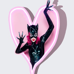 Shaped Card - &quot;Catwoman”