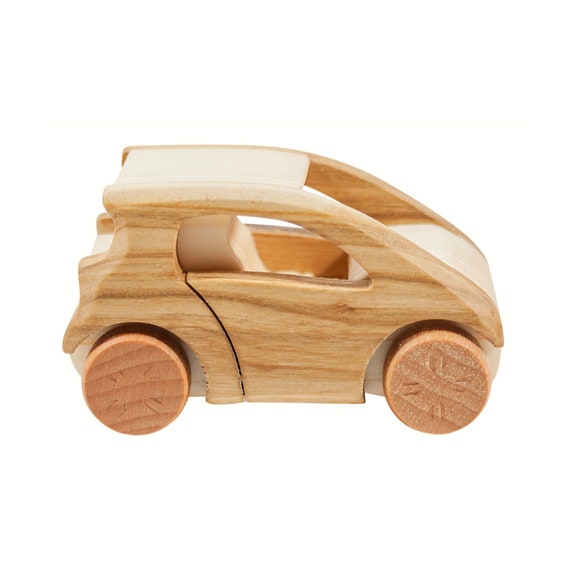 wooden baby car