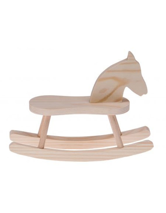 horse wooden toy
