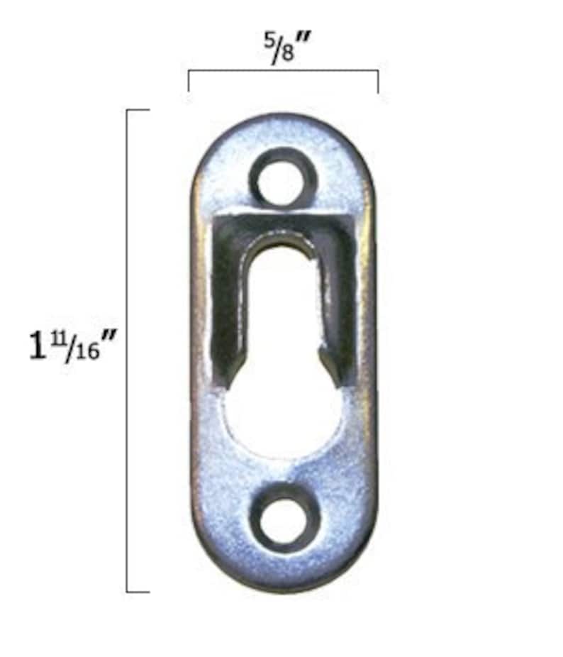 Free Shipping Metal Keyhole Hanger Bracket 20 Pack with Etsy