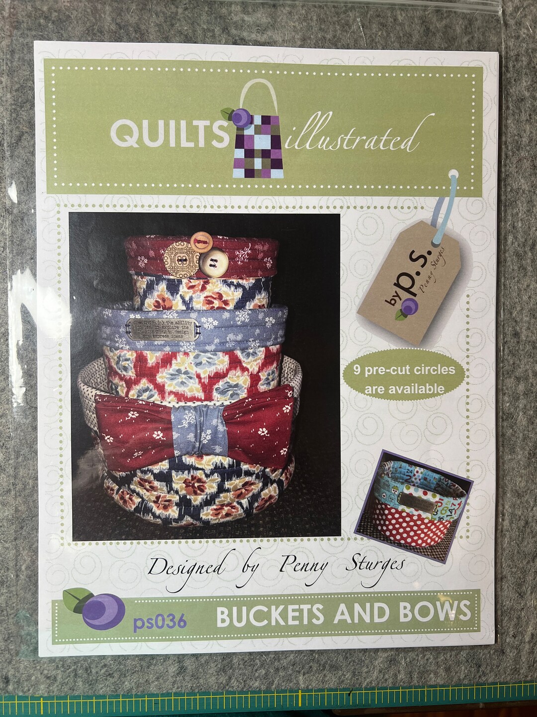 Buckets and Bows by P.S. Sewing Pattern Ps036 Etsy