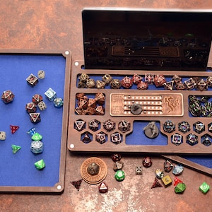Dox and tray for DH games. Tablet box with Magnetic Tracker. Аccessories DH.