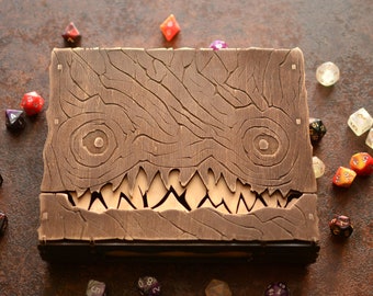 Monster book Size A5. Slider book. Dice tray. Dice box.