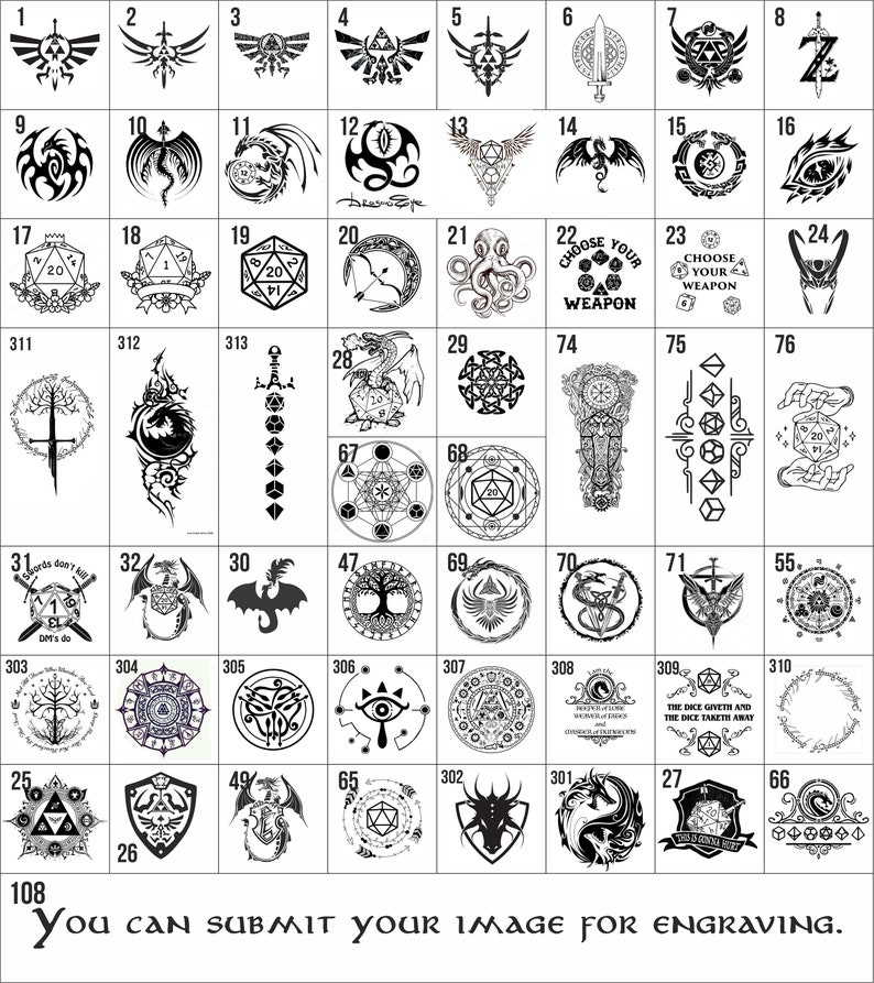 Personalized Dice Box Dice Holder 7 Set Custom Dice Tray Etsy