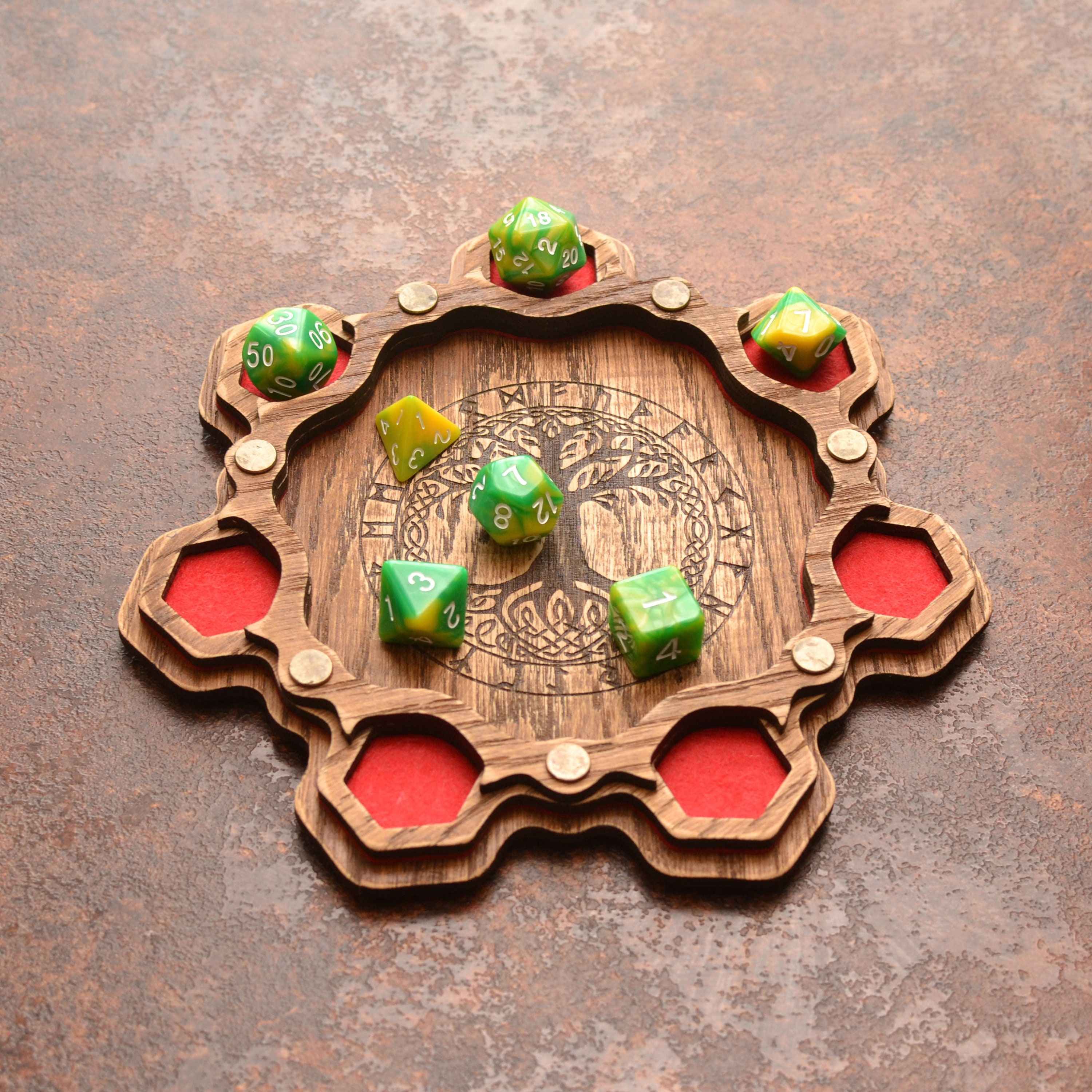 Dice Tray D and D. Dnd. Custom Dice Tray Etsy