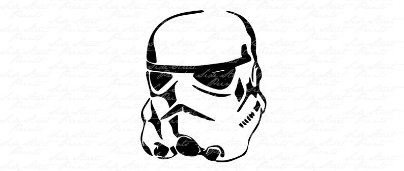 Storm Trooper Art Pdf Vector Art Svg Cut File Logos Etsy