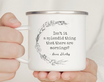 Anne of Green Gables Mug with Anne Shirley Quote, Bookish Gift for Her