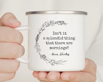 Taza de Ana de las Tejas Verdes con cita de Anne Shirley, regalo libresco para ella