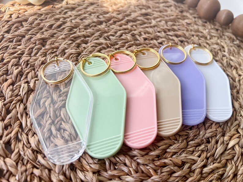 Motel Keychain 'hello I'm' Name Tag Design, Sarcastic & Humorous