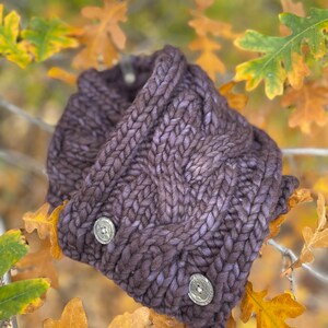 Quality Hand Knit Merino Wool Neck Warmer: Luxuriously Soft and Warm Winter Accessory