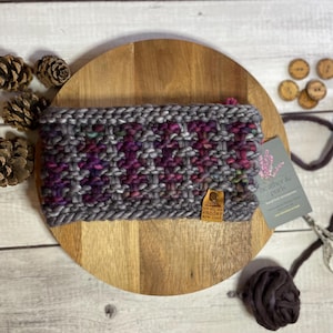 Hand Knit 100% Merino Wool  Headband | Soft & Cozy Ear Warmer | Handmade Gift