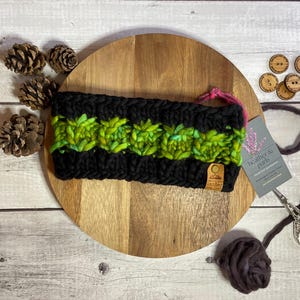 Hand Knit 100% Merino Wool  Headband | Soft & Cozy Ear Warmer | Handmade Gift