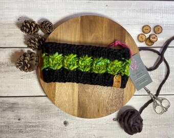 Hand Knit Merino Wool Headband | Soft Ear Warmer
