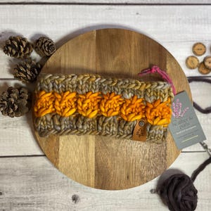 Hand Knit 100% Merino Wool  Headband | Soft & Cozy Ear Warmer | Handmade Gift