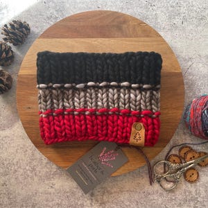 Hand Knit 100% Merino Wool  Headband | Soft & Cozy Ear Warmer | Handmade Gift