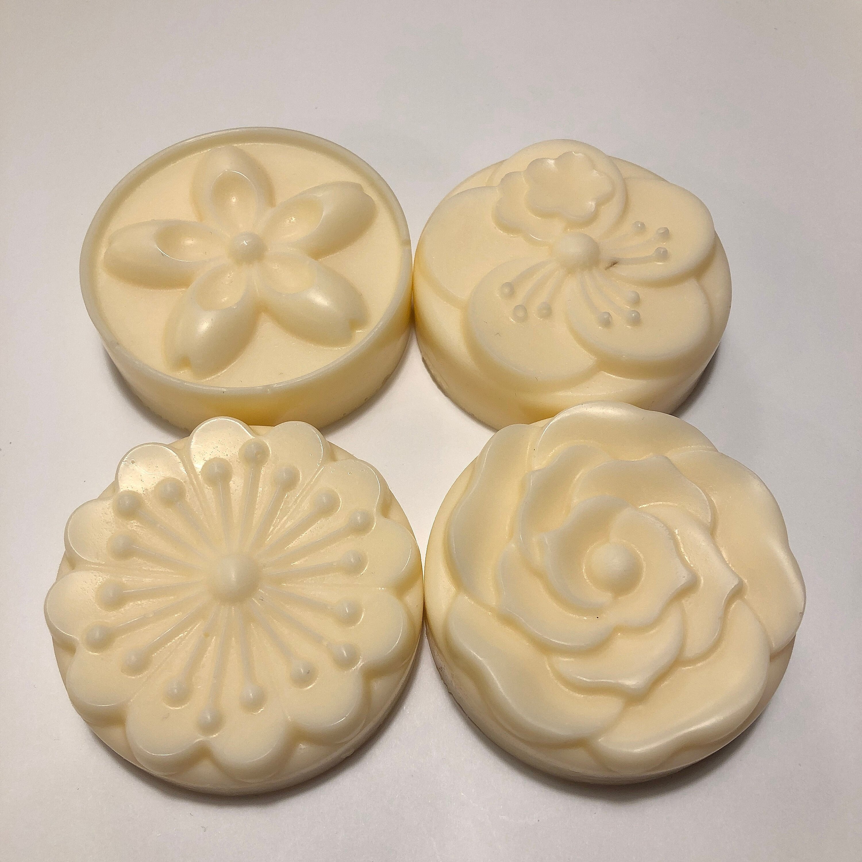 Flower Soap set of 4 Etsy