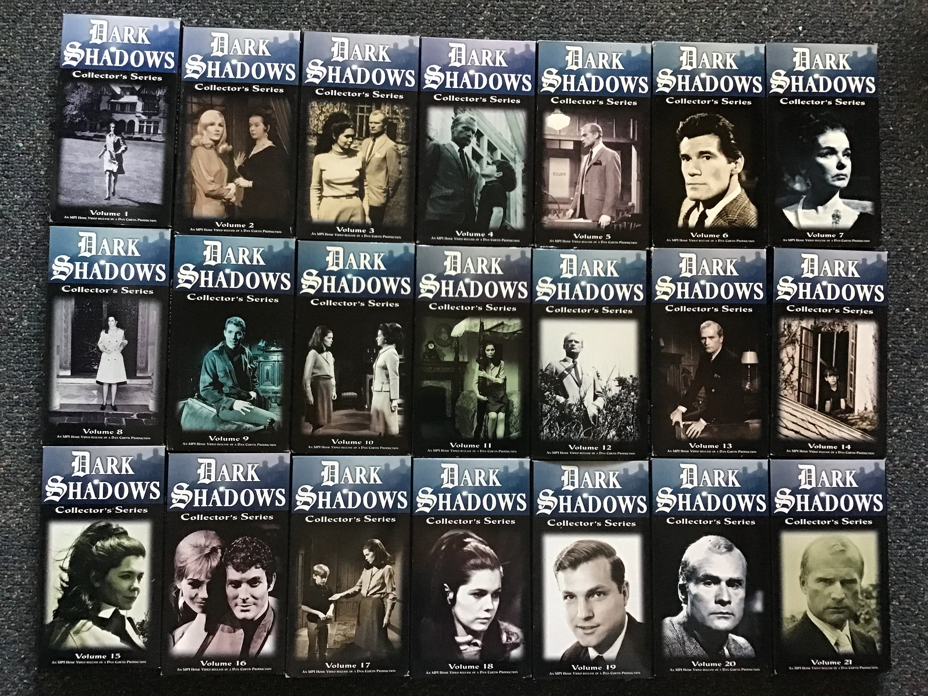 Pick and Choose-vintage Dark Shadows Collectors Series-vhs Tapes