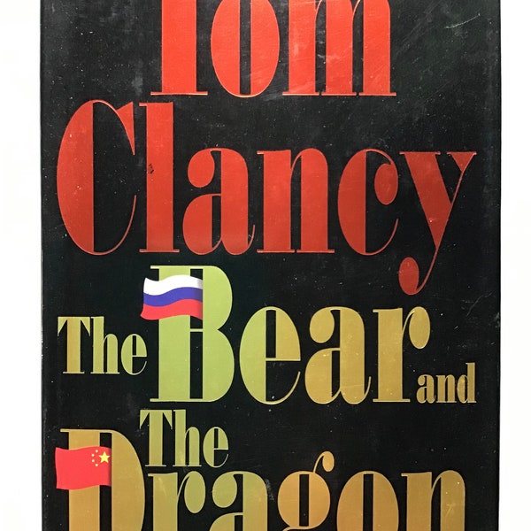 Assortment of Tom Clancy Hardback Novels
