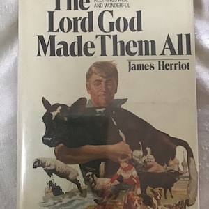 Assortment of James Herriot Hardback and Large and Small Paperback Novels