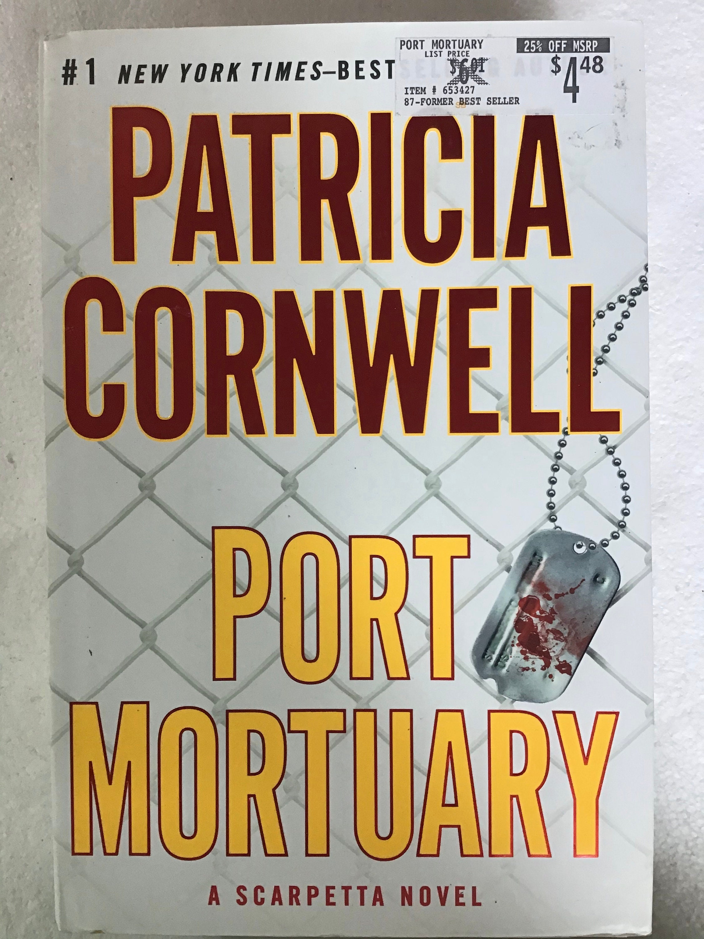 Assortment of Patricia Cornwell Hardback Novels | Etsy