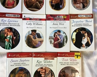 Assorted Vintage Harlequin Romance Paperbacks, Vintage Romance, Kismet, Loveswept Paperbacks