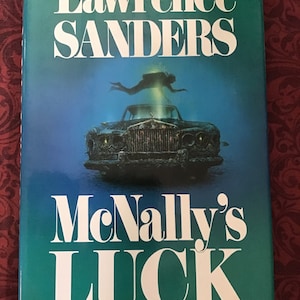 Assortment of Lawrence Sanders Hardback Novels-McNally Series